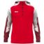 Afbeeldingen van Sweater met kap Dynamic rood/wit/donkerrood