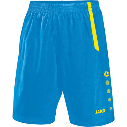 Afbeeldingen van JAKO Short Turin jako blauw/fluogeel (4462/83) - SALE