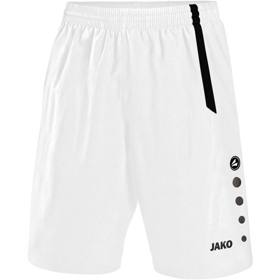 Afbeeldingen van JAKO Short Turin wit/zwart (4462/00) - SALE